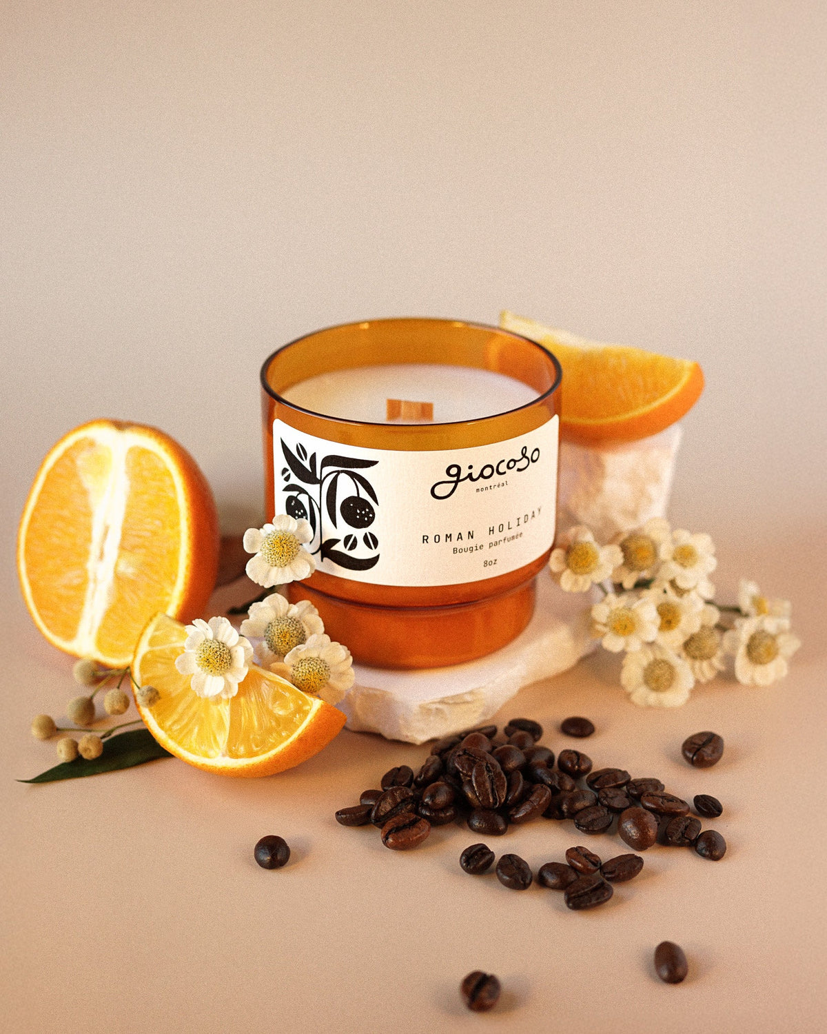 Bougie 8oz Roman Holiday