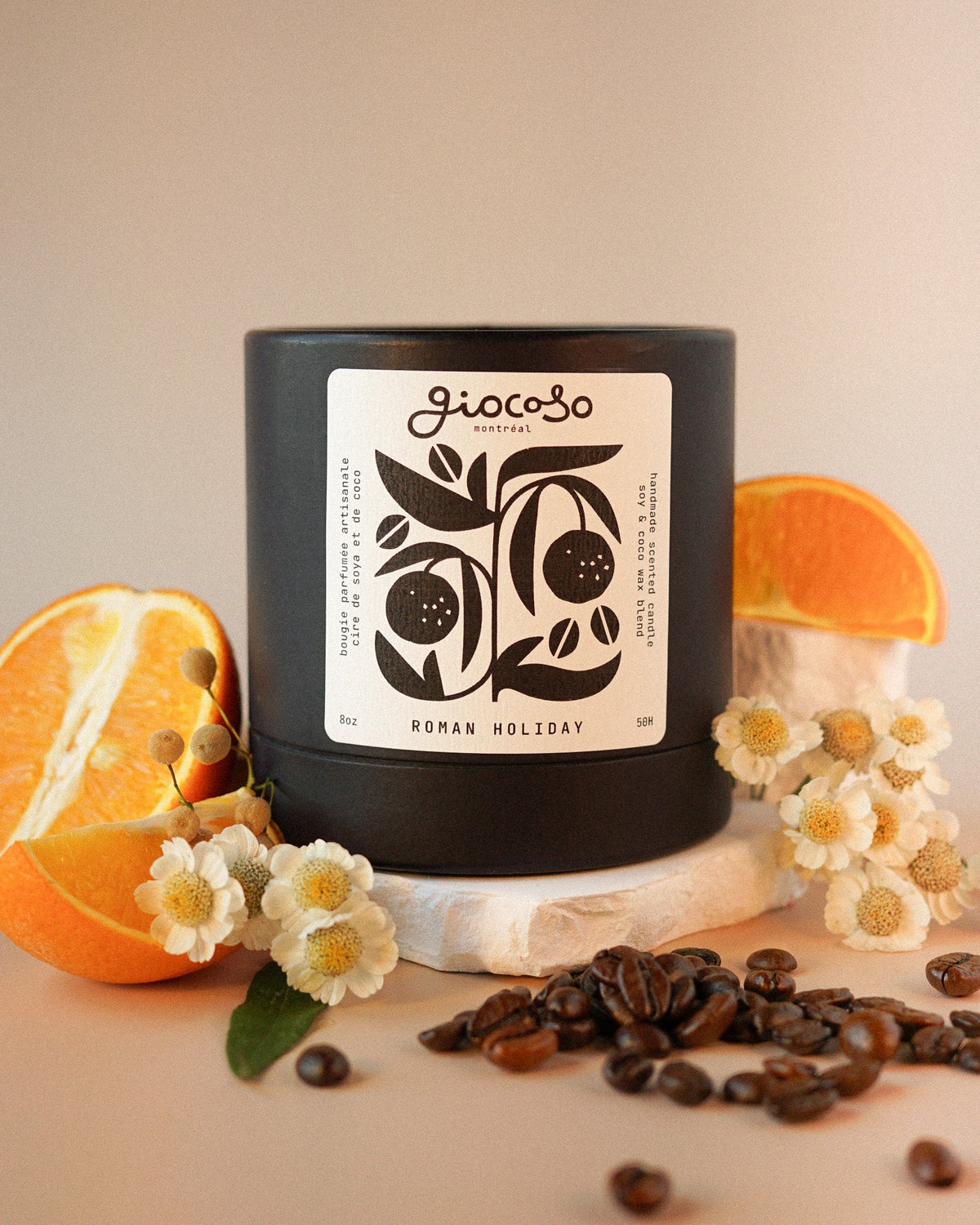 Bougie 8oz Roman Holiday