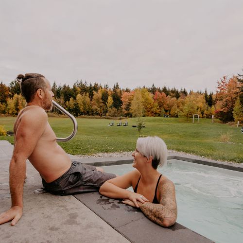 Nuitée et massage pour 2 personnes - Le Sainte-Hélène Auberge et Spa Nordique