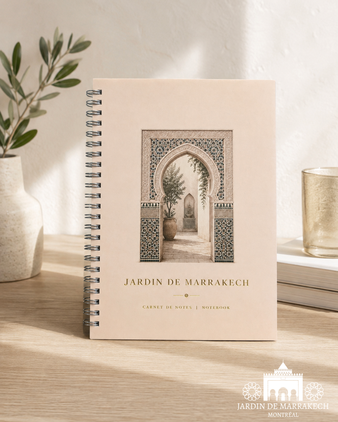 Carnet de notes « Jardin de Marrakech »