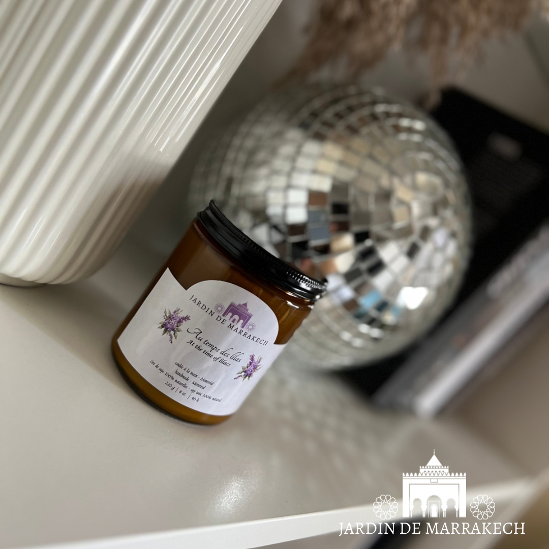 Au temps des lilas candle 4 oz