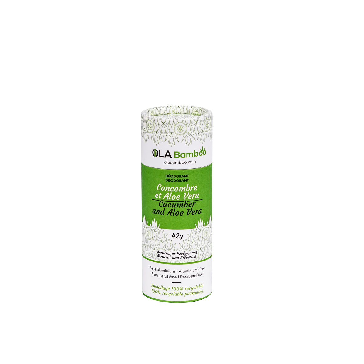 Déodorant naturel - Concombre/Aloe