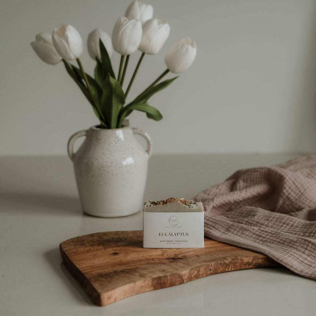 Savon artisanal naturel - Eucalyptus