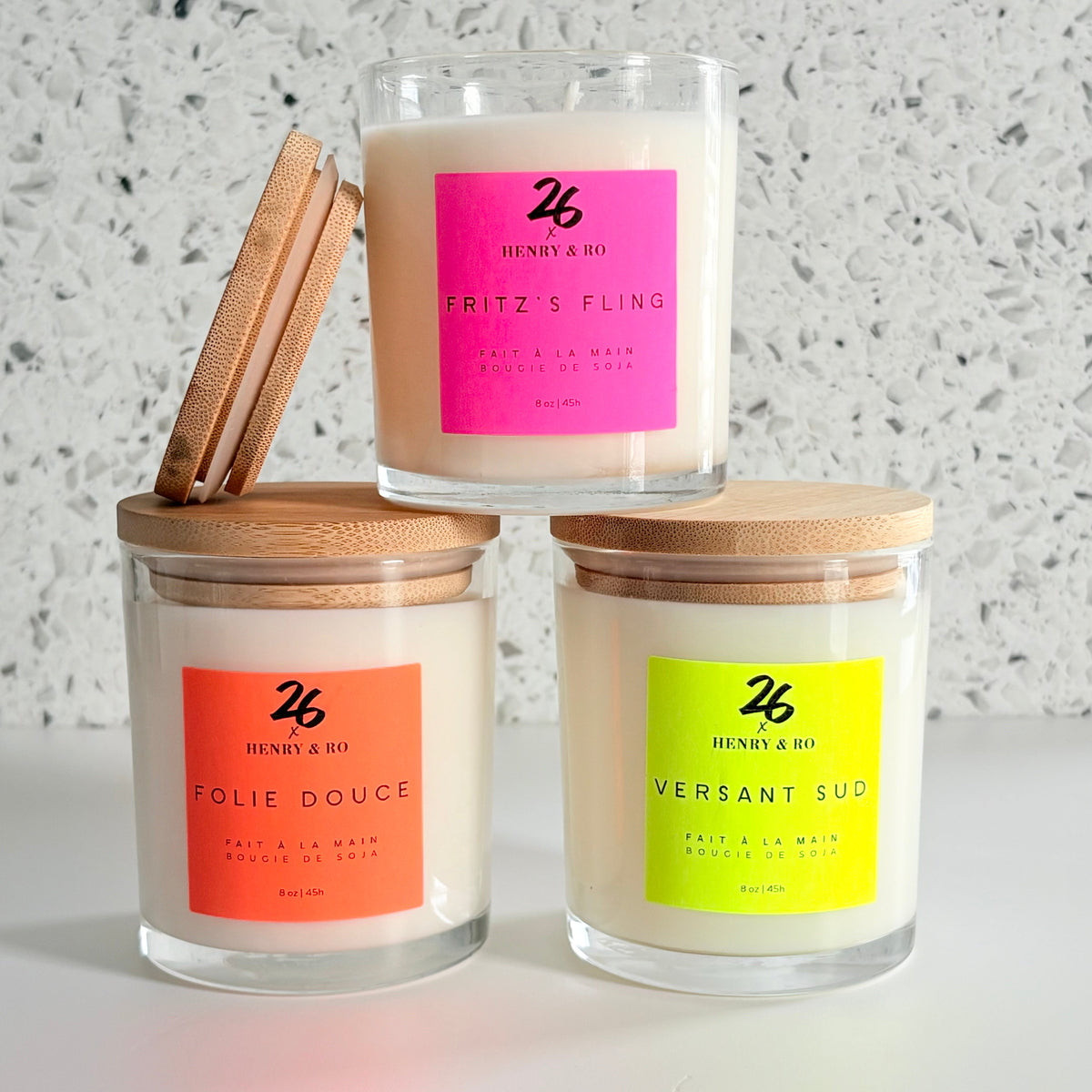 26 x Henry RO. | Folie Douce Candle