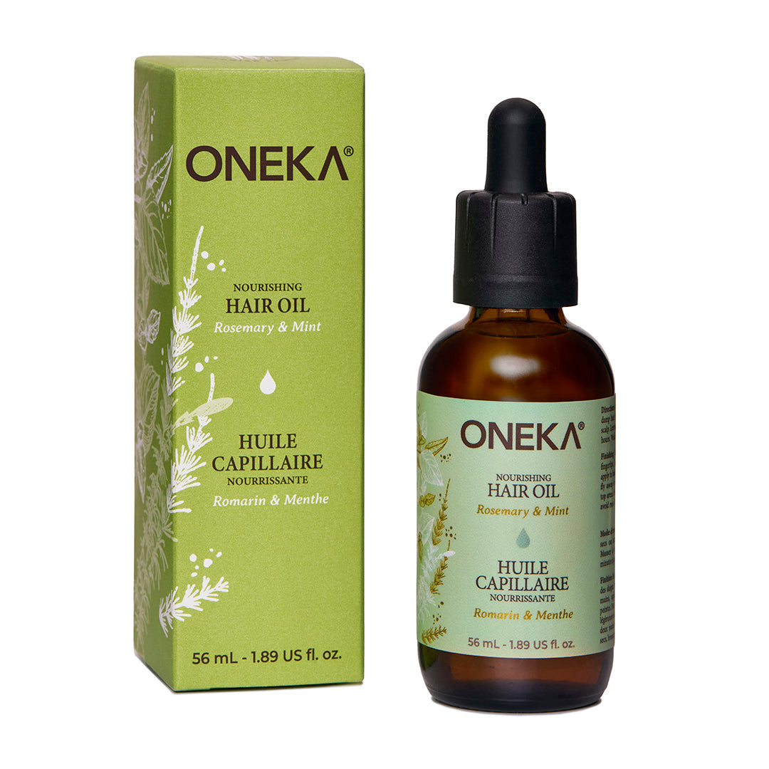 Huile capillaire nourissante - Romarin et Menthe