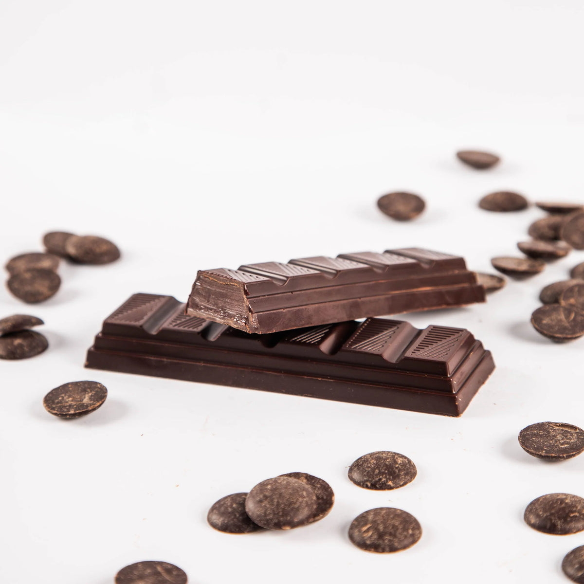 Barre de chocolat - Barre ganache au chocolat noir 72.5%