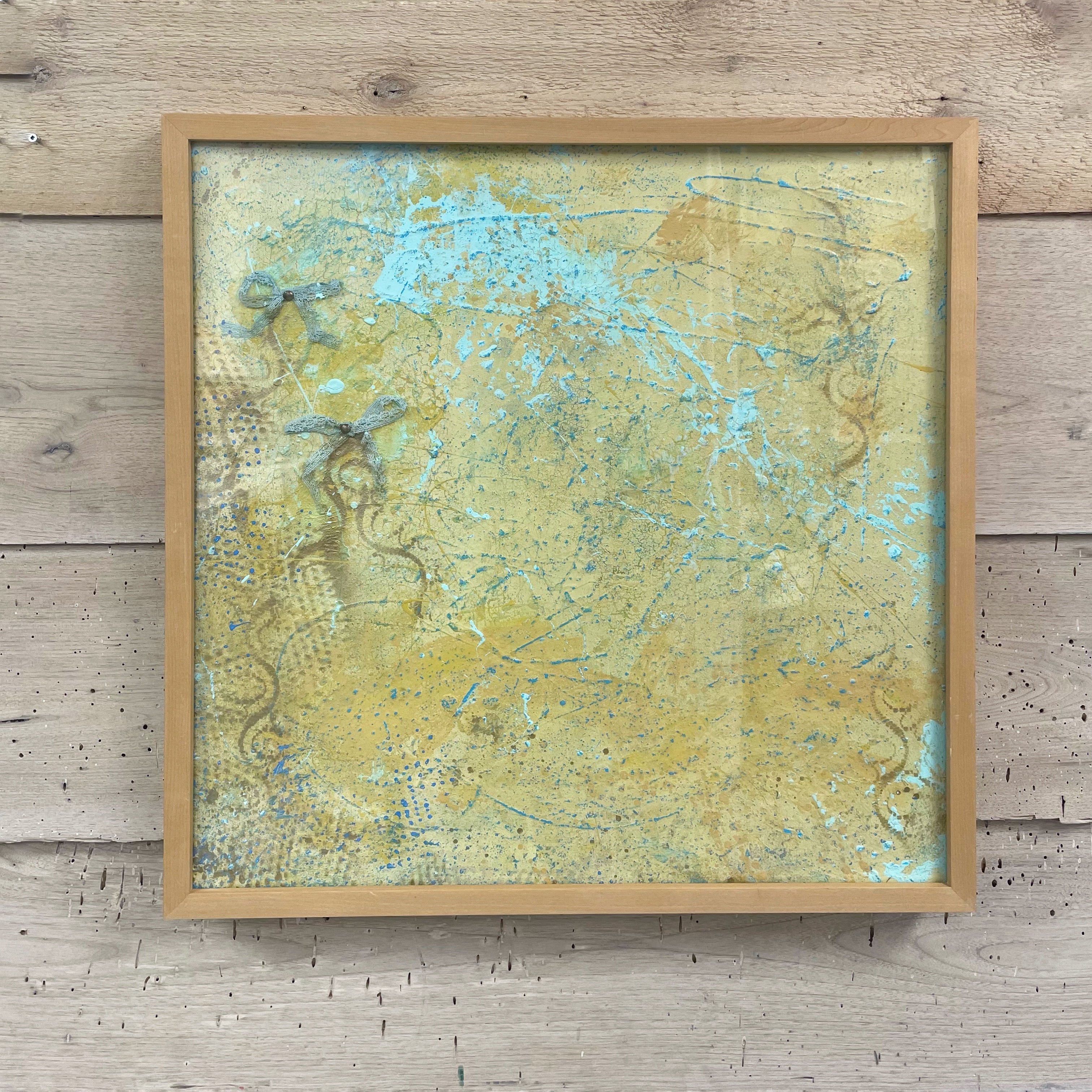 Bonheur bouclé - 24" x 24"