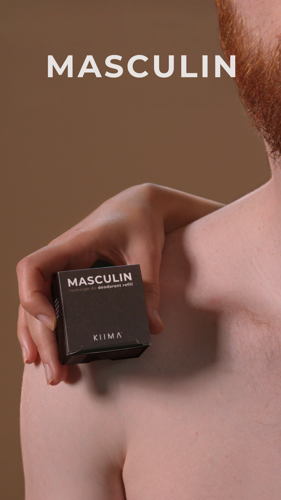 Recharges de déodorant - Masculin - Ambre, vétiver et santal
