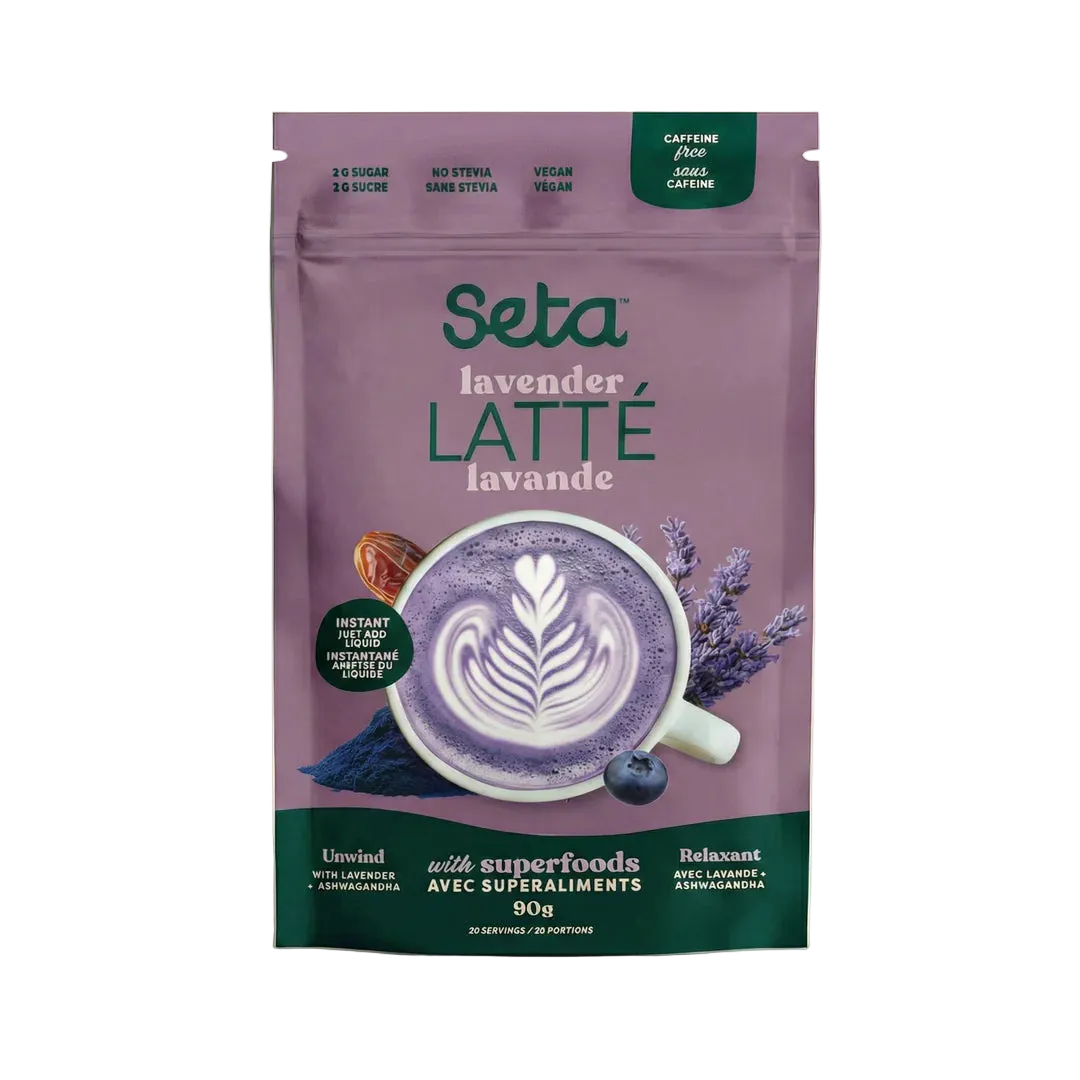 Latté à la Lavande