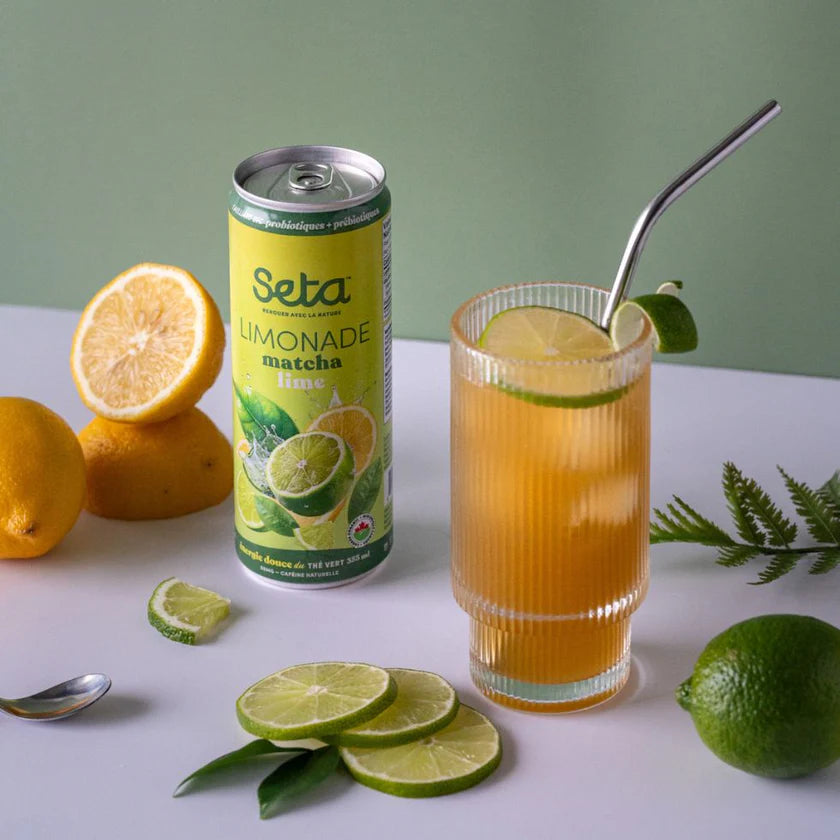 Limonade matcha lime