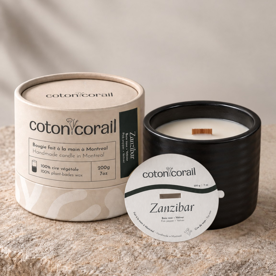 Zanzibar Candle | Pink Pepper + Vetiver