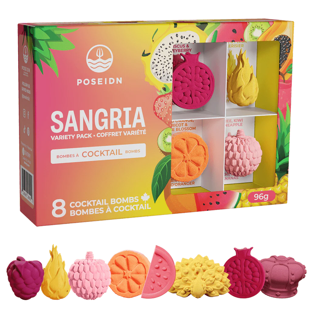 Coffret bombes à cocktail - Sangria