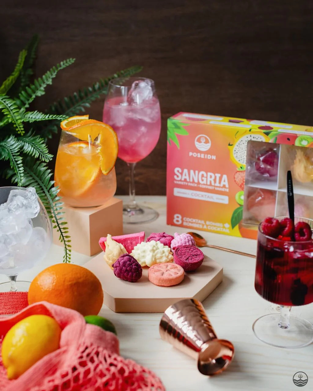 Coffret bombes à cocktail - Sangria