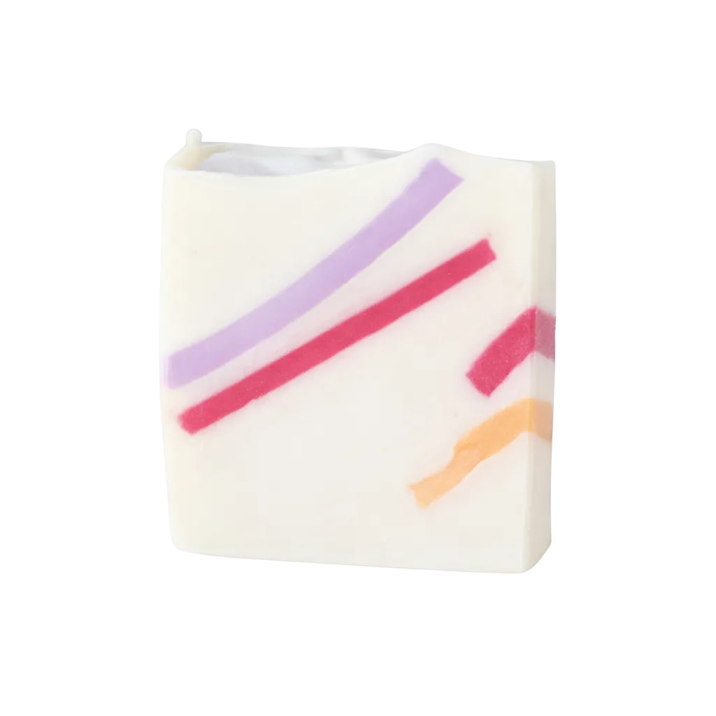 Savon artisanal - Pêche, magnolia et framboise