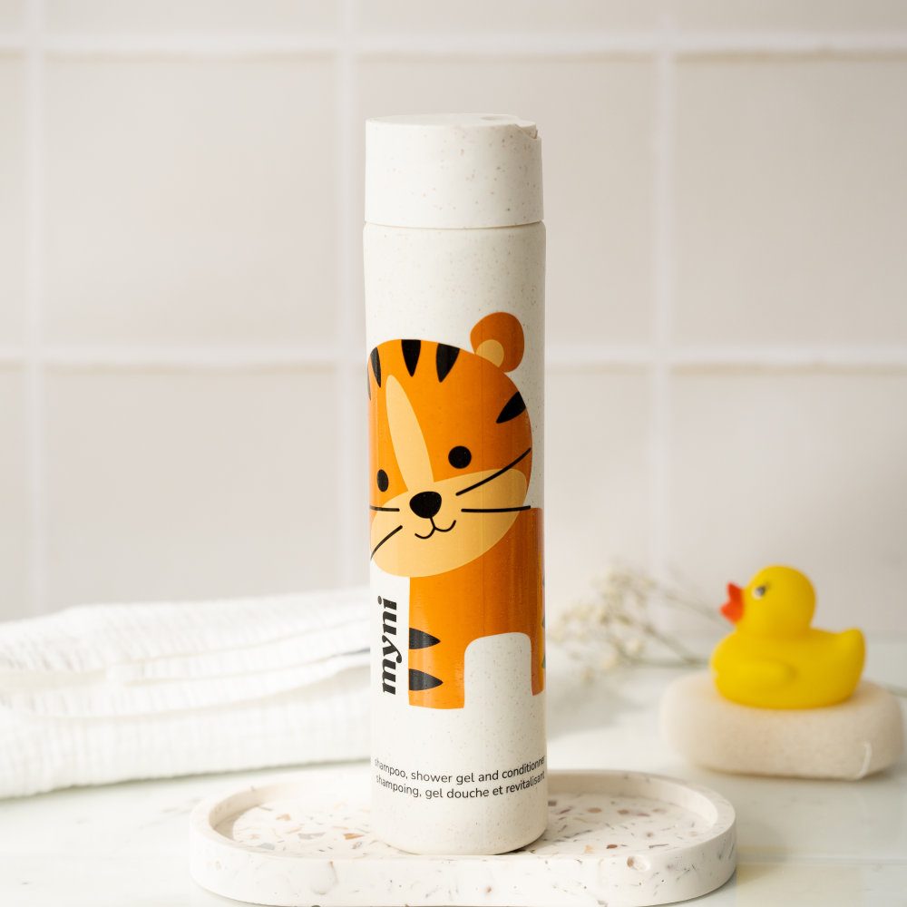 Bouteille en paille de blé - 3 en 1 pour enfant