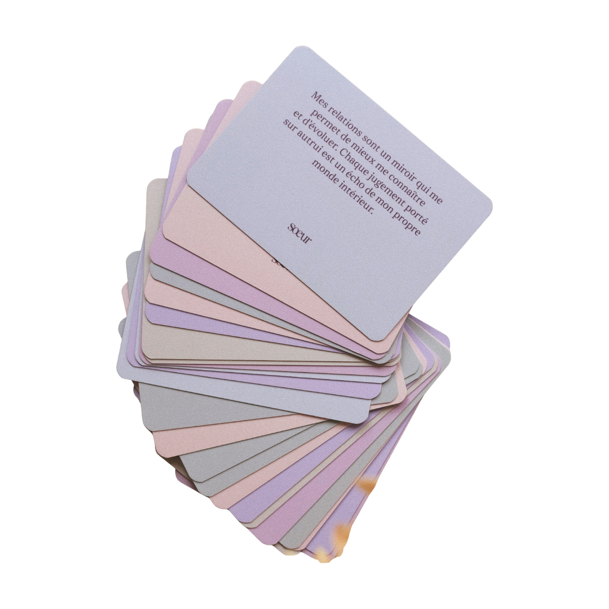 Cartes d'Affirmations Conscientes