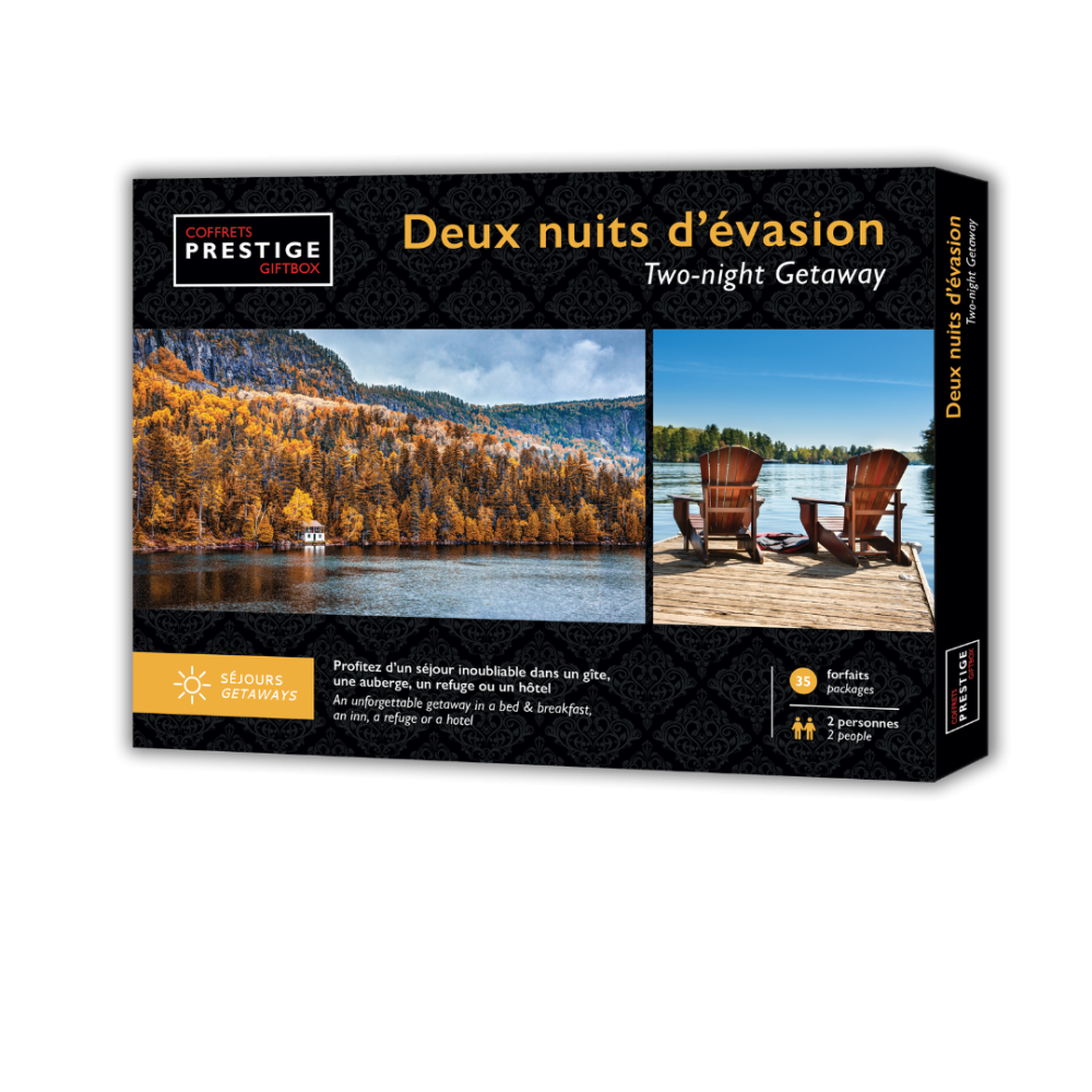 Coffret Deux Nuits d'évasion