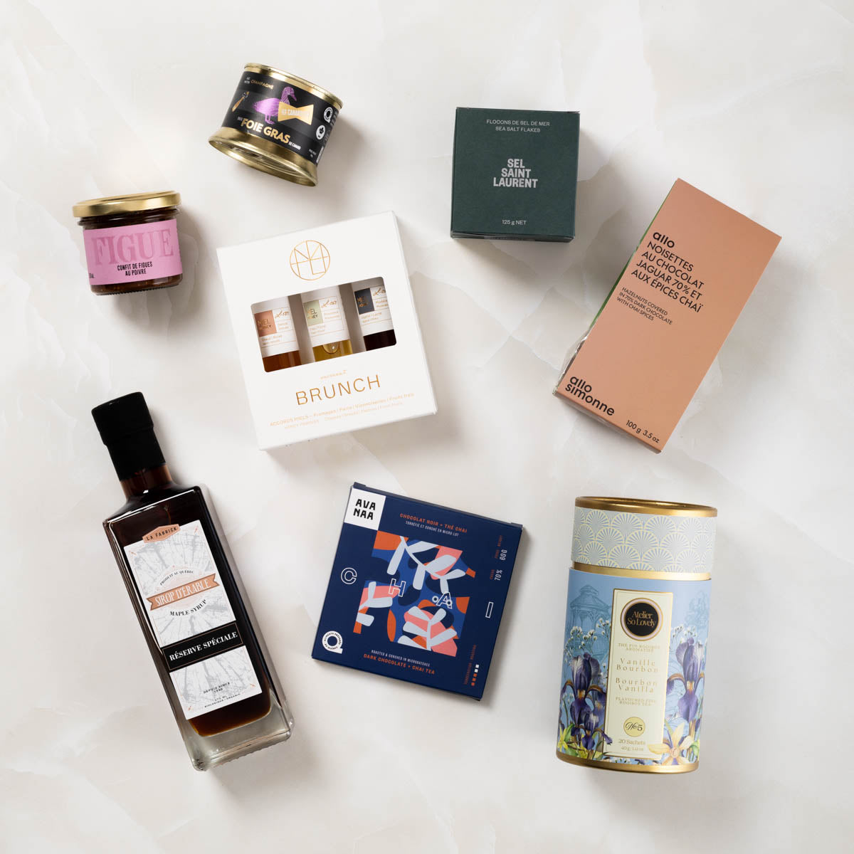 Coffret Prestige PLUS, les produits inclus dans le coffret