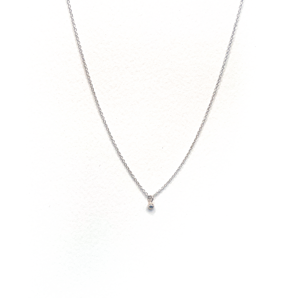 Collier Orb – Argent sterling