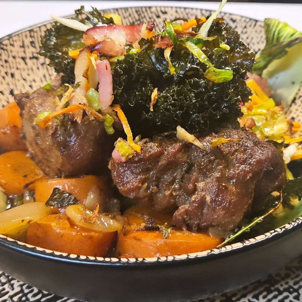 Repas gastronomique 6 services pour 2 personnes - Le Bleu Raisin