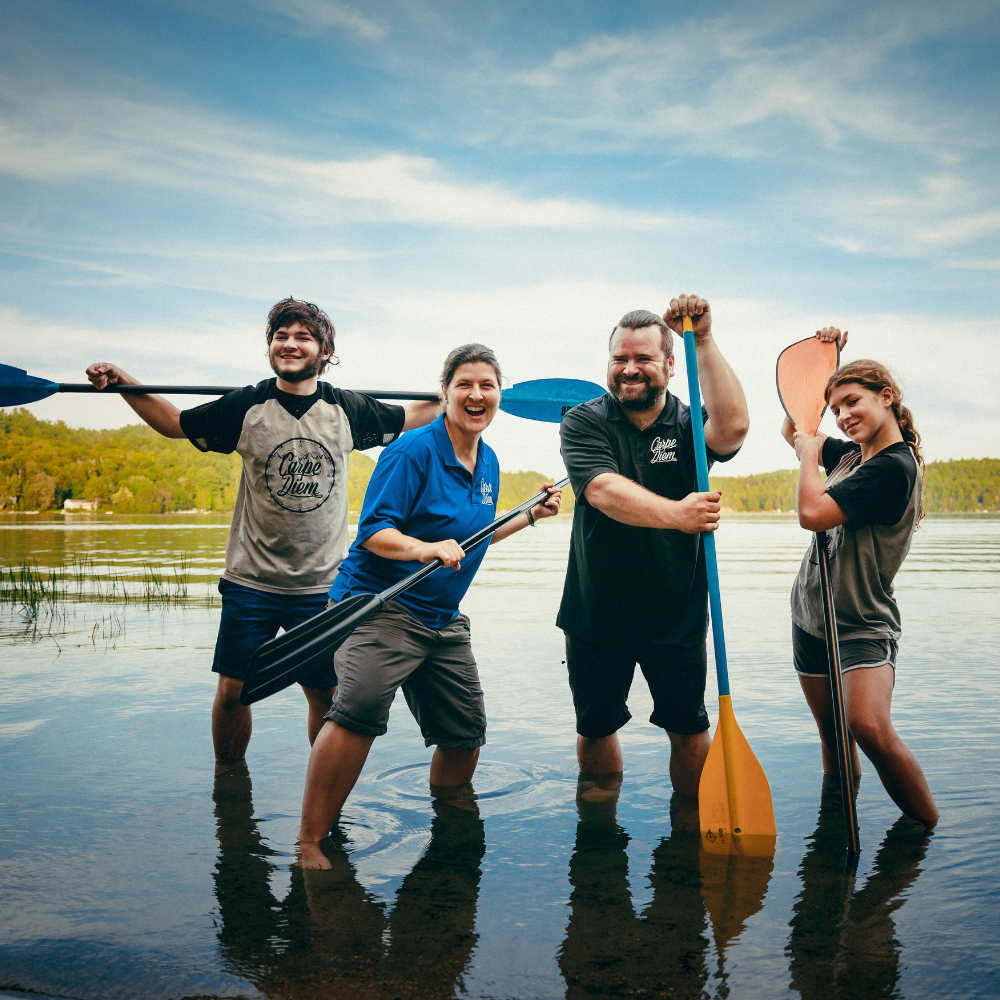 Séjour en micro-chalet et descente de rivière pour 4 personnes - CarpeDiem Aventures