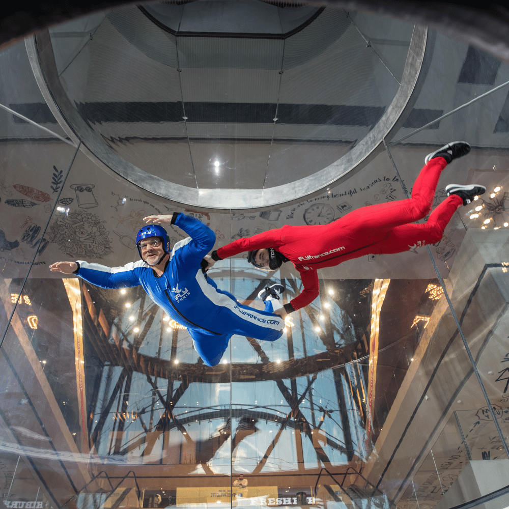 Expérience de chute libre intérieur pour 2 personnes, 2 vols d'initiation chacun - iFLY Montréal