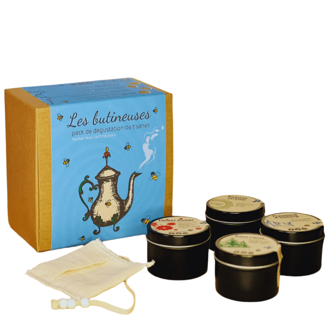 Les butineuses - Coffret de dégustation de tisanes