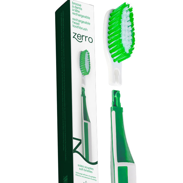 Brosse à dents à tête remplaçable Zerro