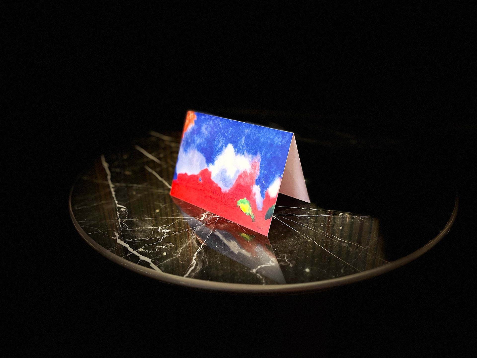 Carte de souhait - Lumière Tourmaline