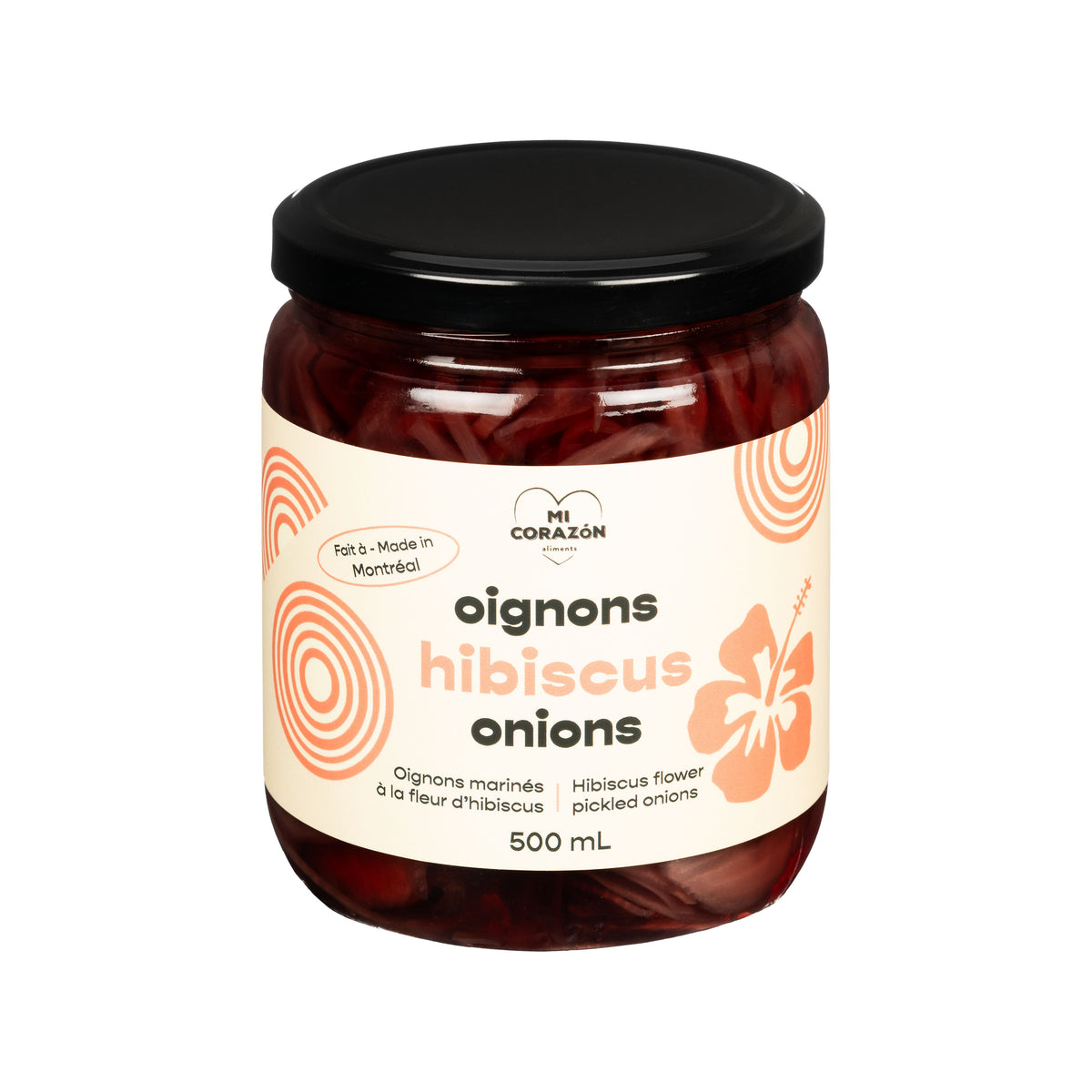 Oignon marinés à la fleur d'hibiscus
