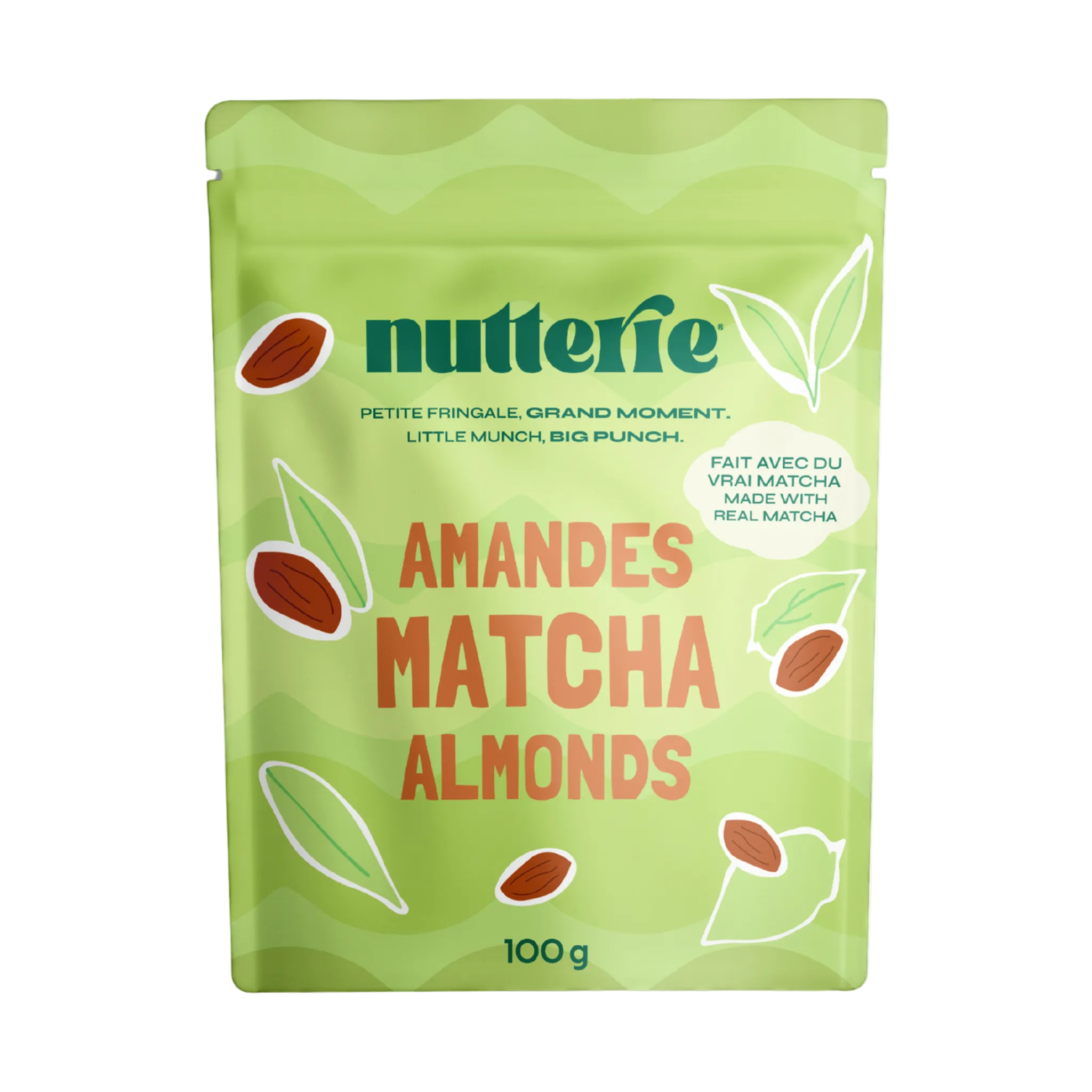 Matcha Almonds mix