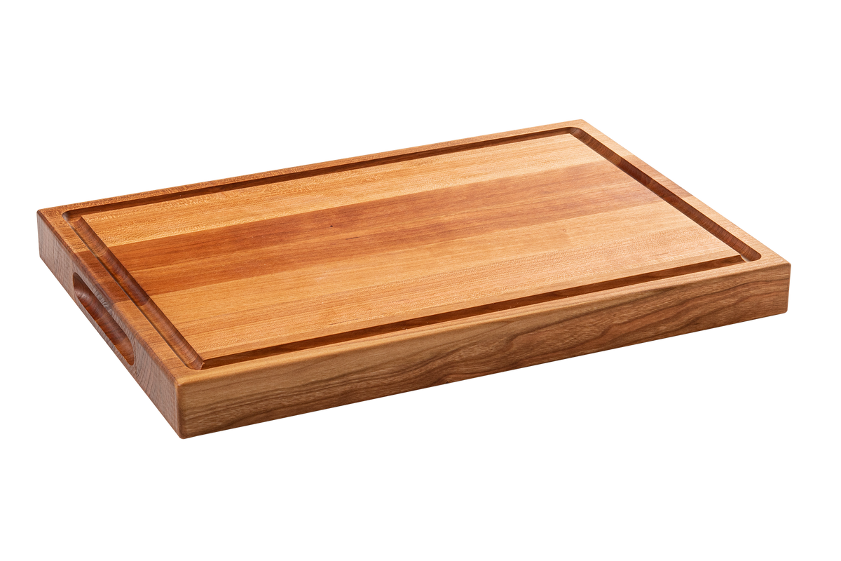 Planche à Découper Épaisse avec Rainure à Jus (longueur 17 po)
