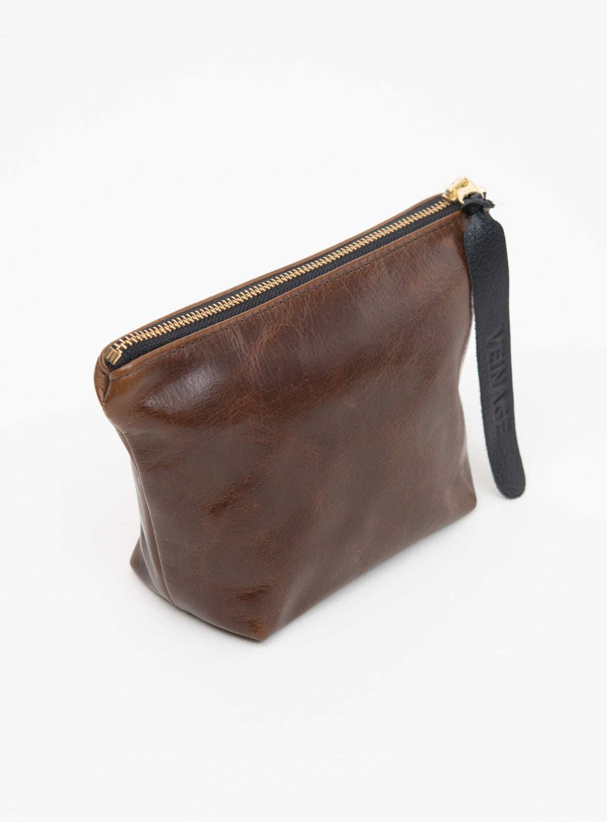 Pochette en cuir, étui à cosmétique, coffre à crayon, modèle GARNIER