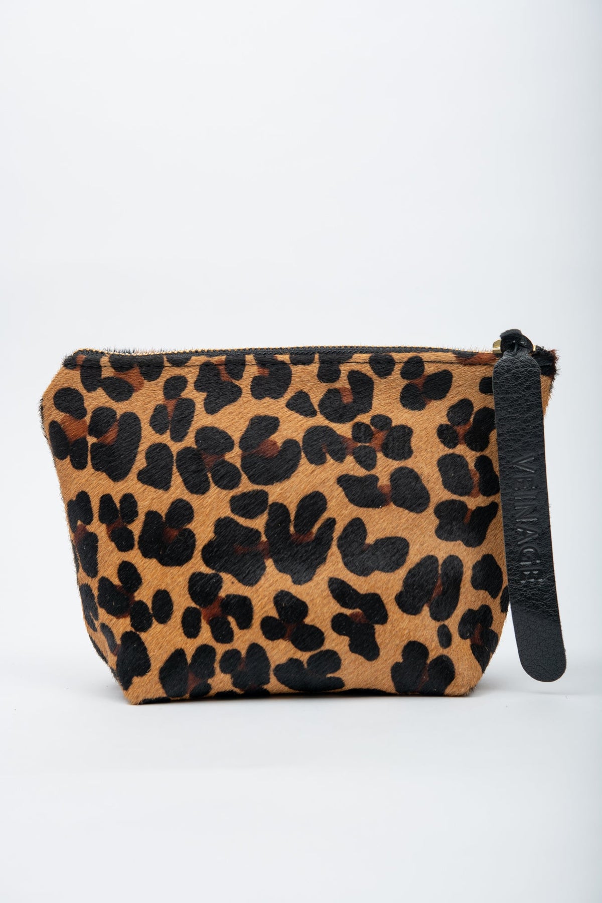 Pochette en cuir, étui à cosmétique, coffre à crayon, modèle GARNIER