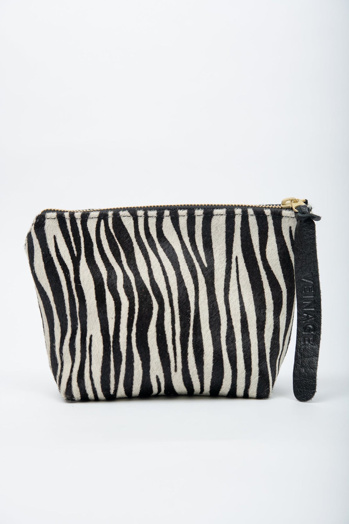 Pochette en cuir, étui à cosmétique, coffre à crayon, modèle GARNIER