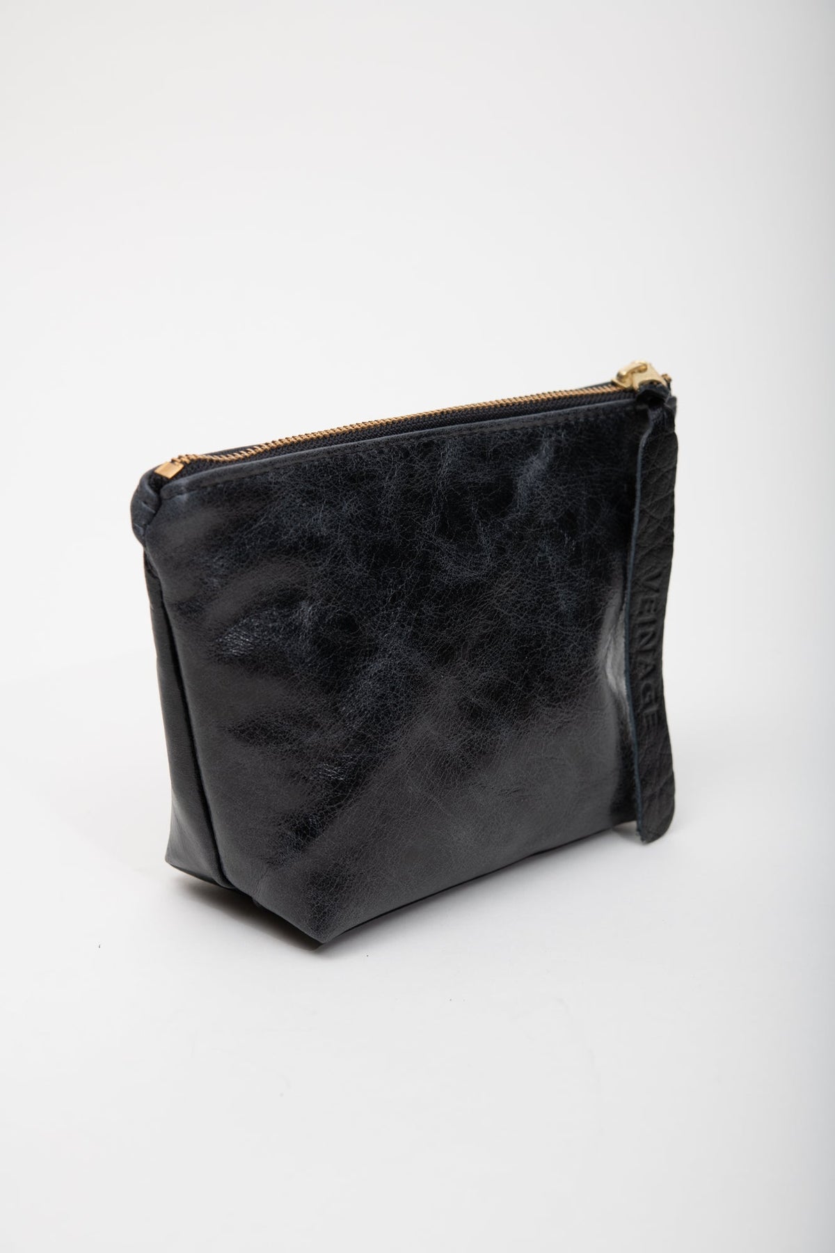 Pochette en cuir, étui à cosmétique, coffre à crayon, modèle GARNIER