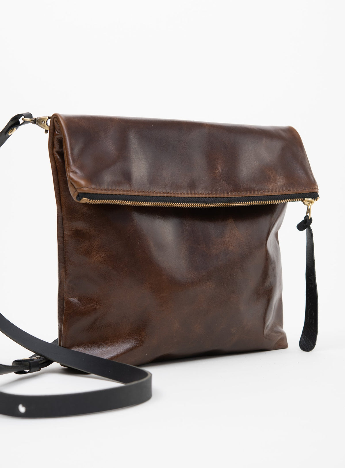 Sac à main en cuir avec ganse bandoulière modèle BORDEAUX
