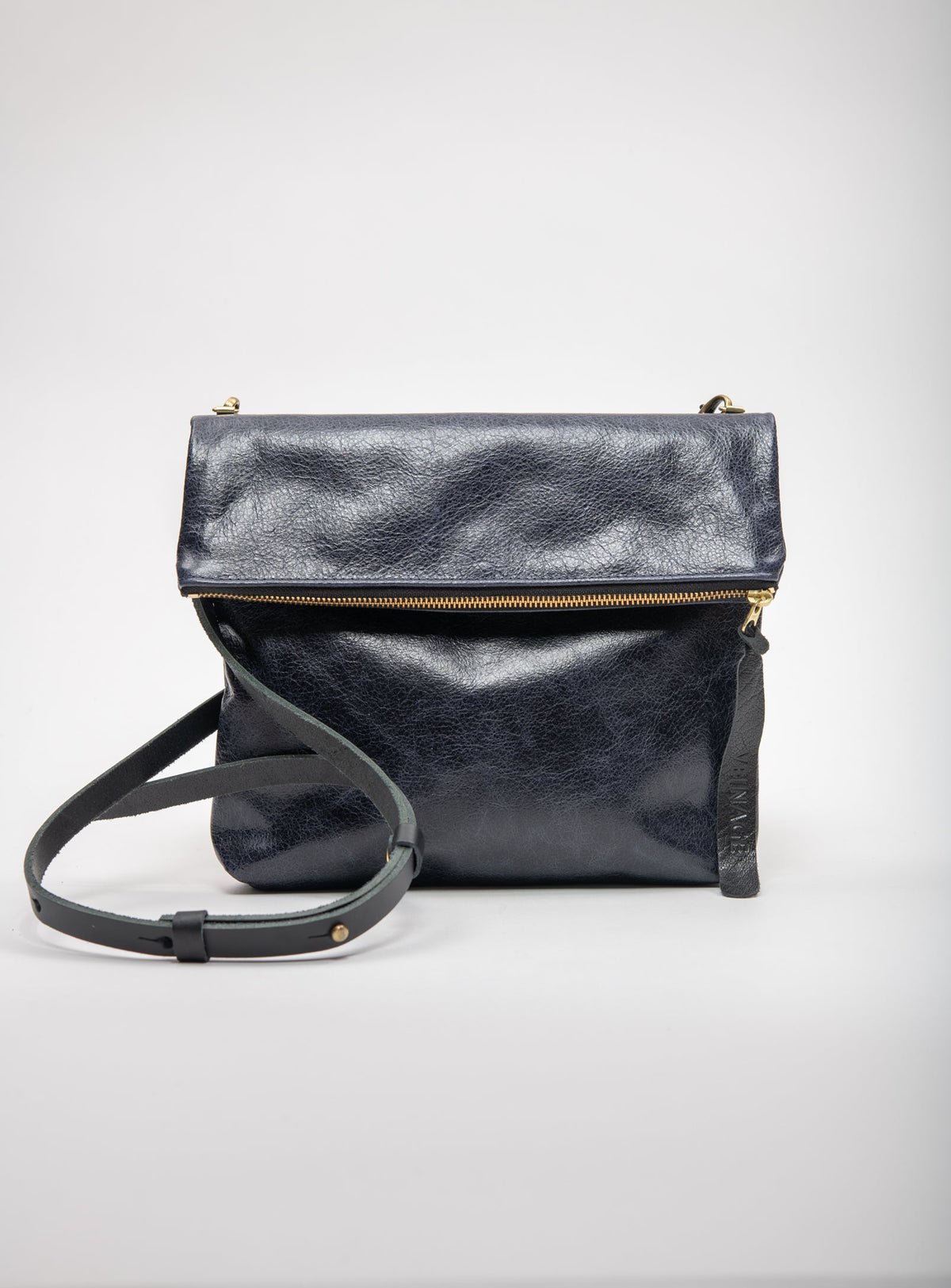 Sac à main en cuir avec ganse bandoulière modèle BORDEAUX