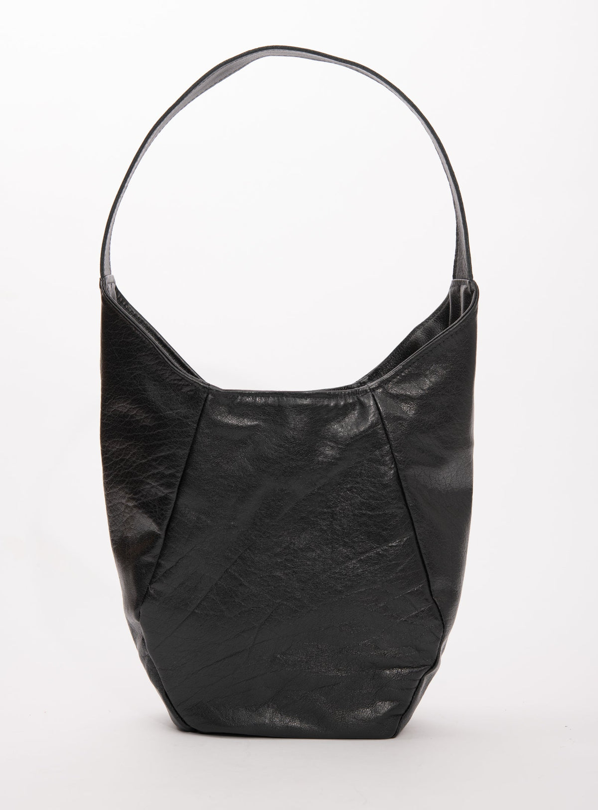 Sac cabas géométrique en cuir modèle MONT-ROYAL
