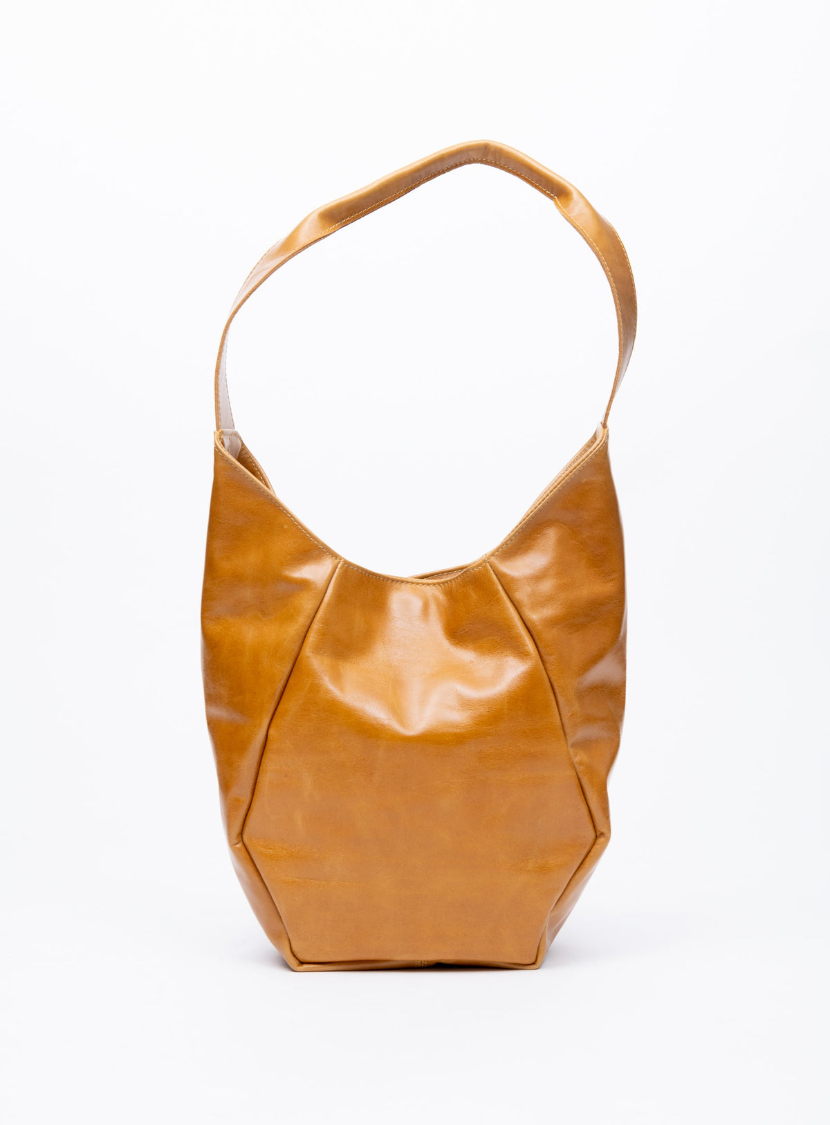 Sac cabas géométrique en cuir modèle MONT-ROYAL