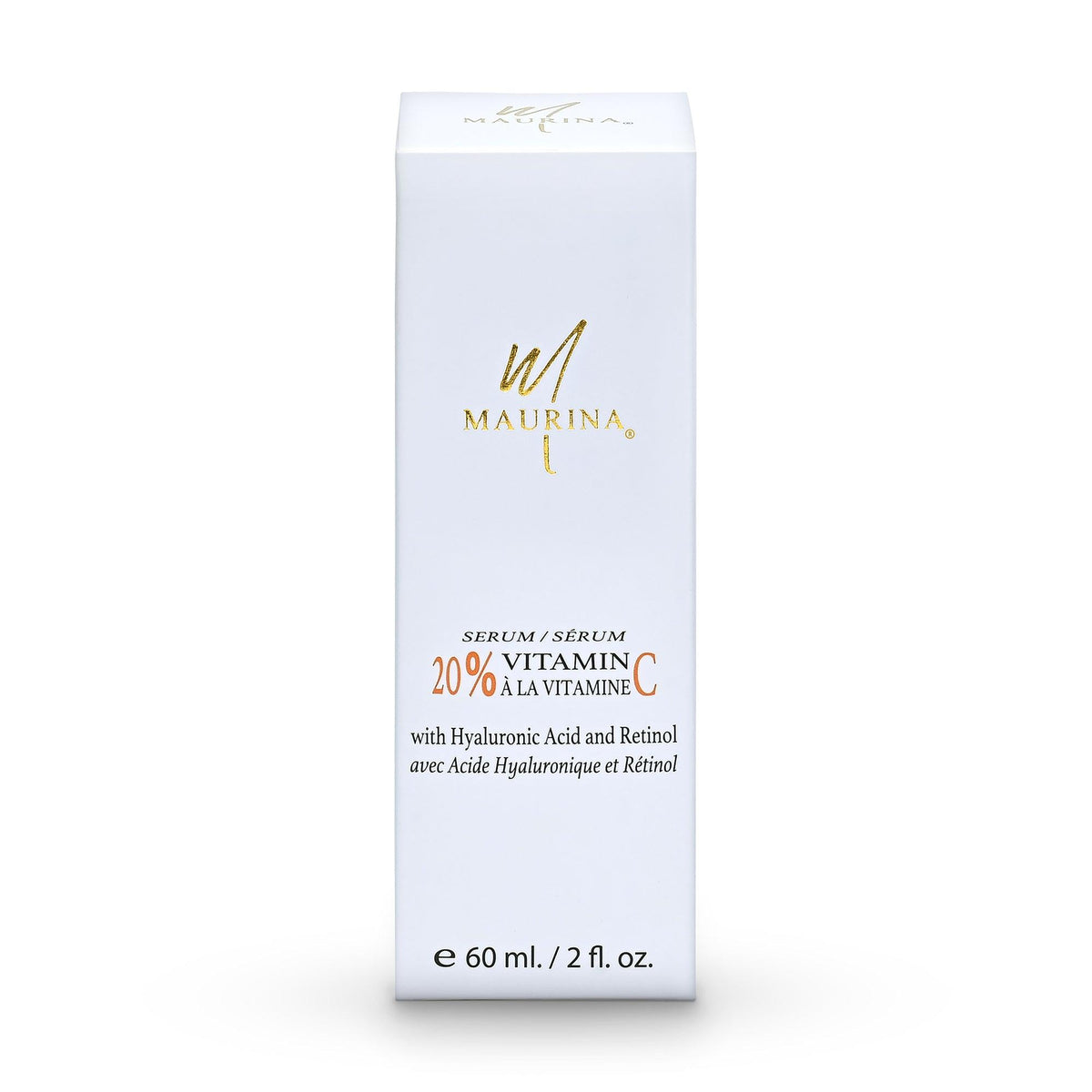 Sérum Visage 20 % Vitamine C avec Acide Hyaluronique et Rétinol