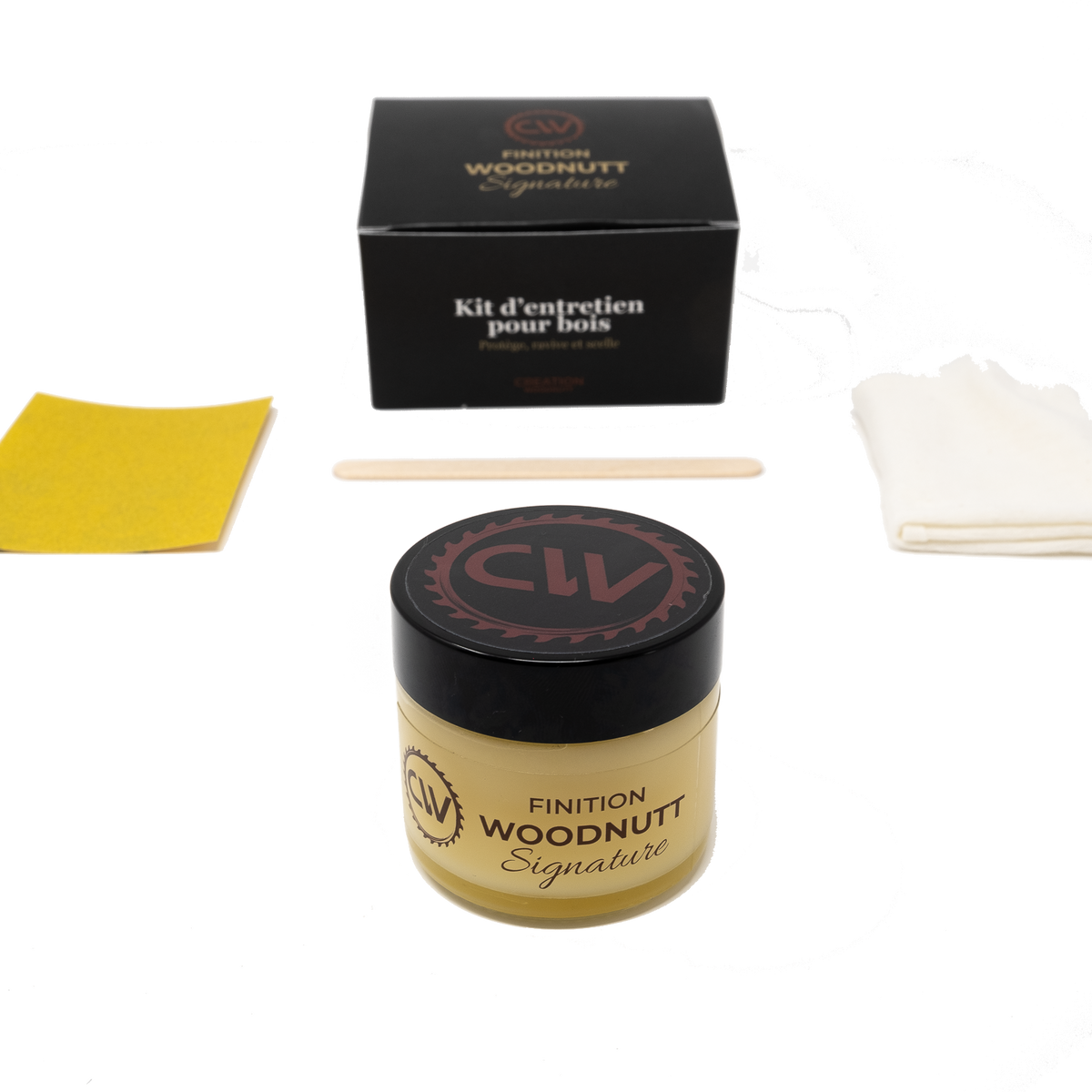 Finition WoodNutt Signature — conditionneur naturel (60 ml)