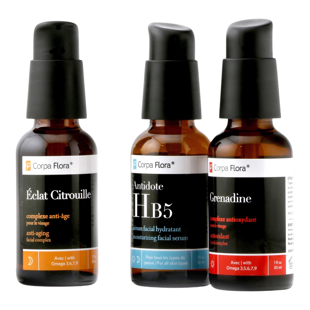 Trio Anti-âge, Antioxydant & Repulpant