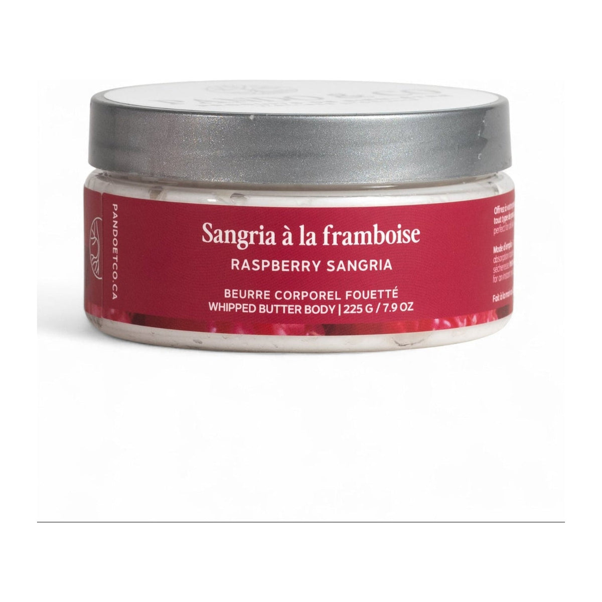 Beurre corporel fouetté - Sangria à la framboise