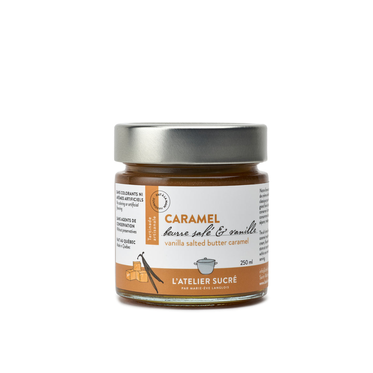 Caramel salé & vanille fraîche