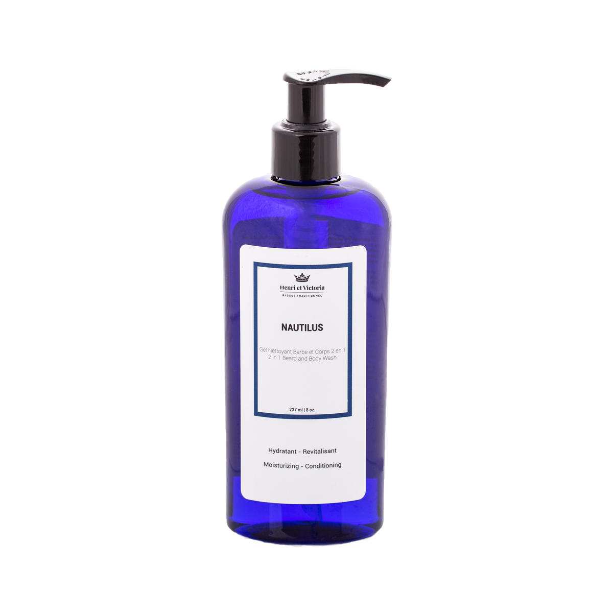 Gel nettoyant 2 en 1 barbe et corps