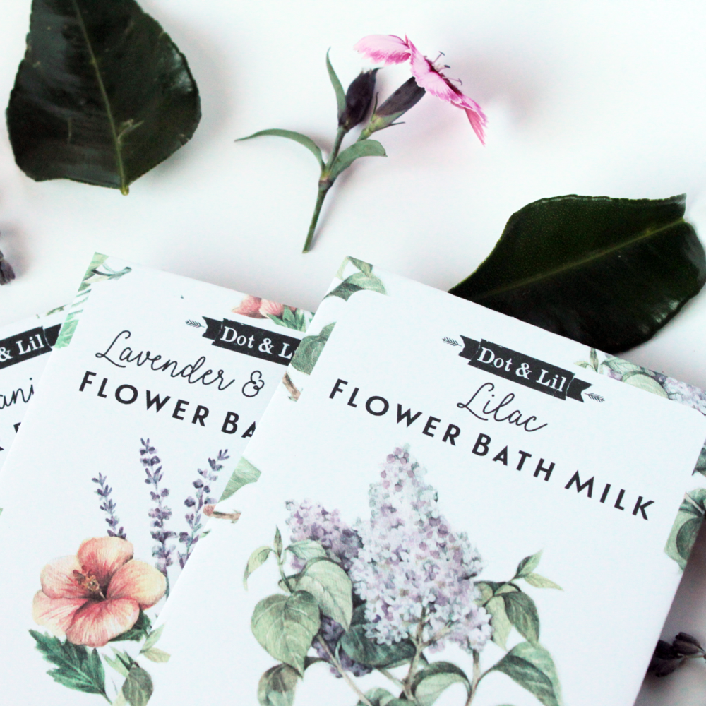 Sachet lait de bain | Choisissez votre fragrance