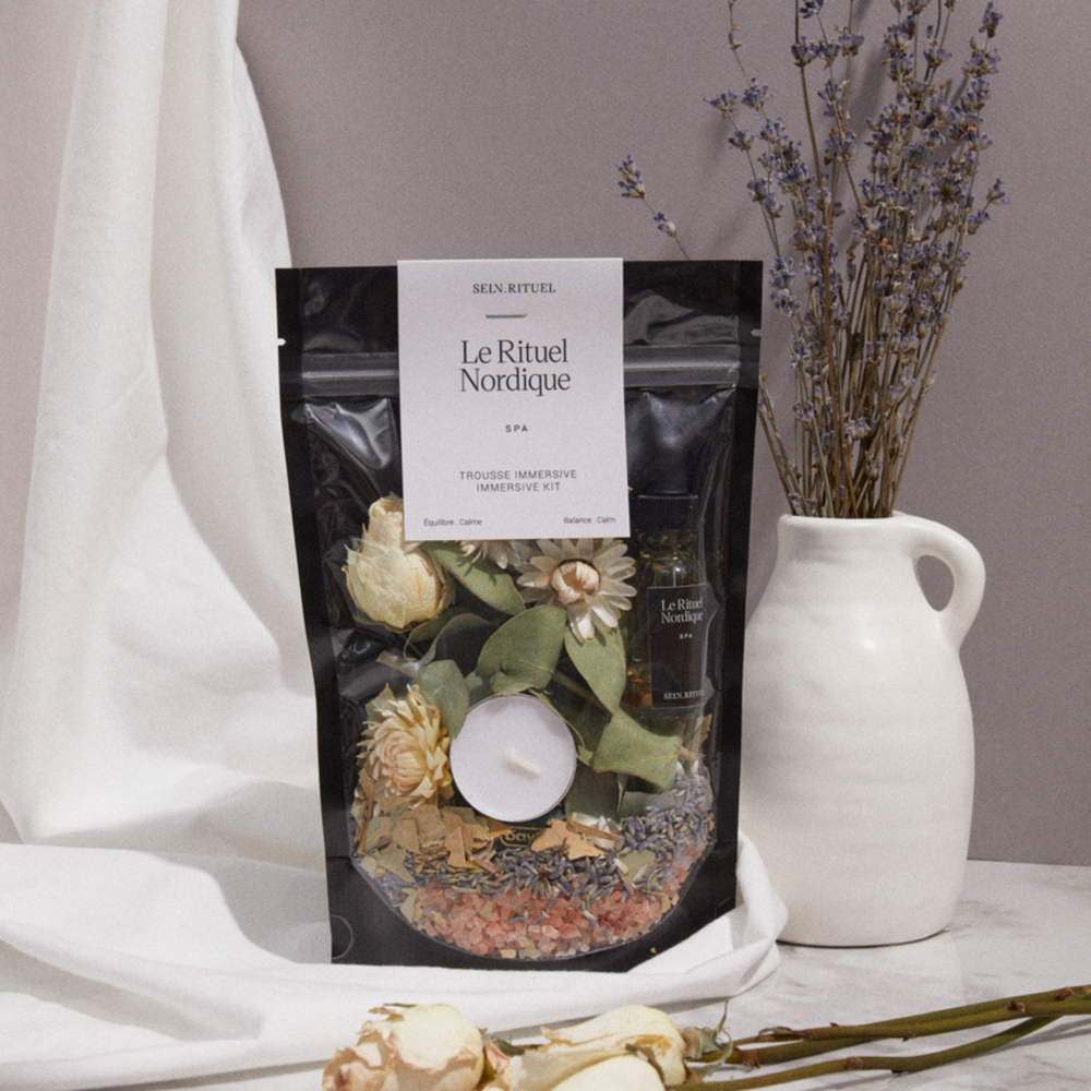 Trousse immersive pour le bain - Rituel Nordique - Spa
